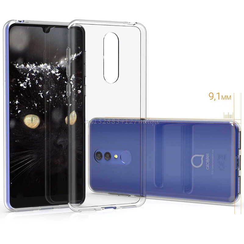Alcatel 3 2019 Uyumlu Kılıf Zore Süper Silikon Kapak