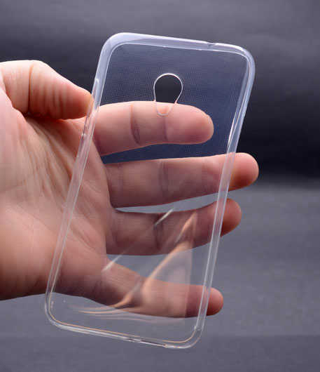 Alcatel U5 Uyumlu Kılıf Zore Süper Silikon Kapak