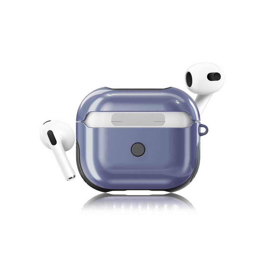 Apple Airpods 3. Nesil Uyumlu Kılıf Zore Shockproof Silikon
