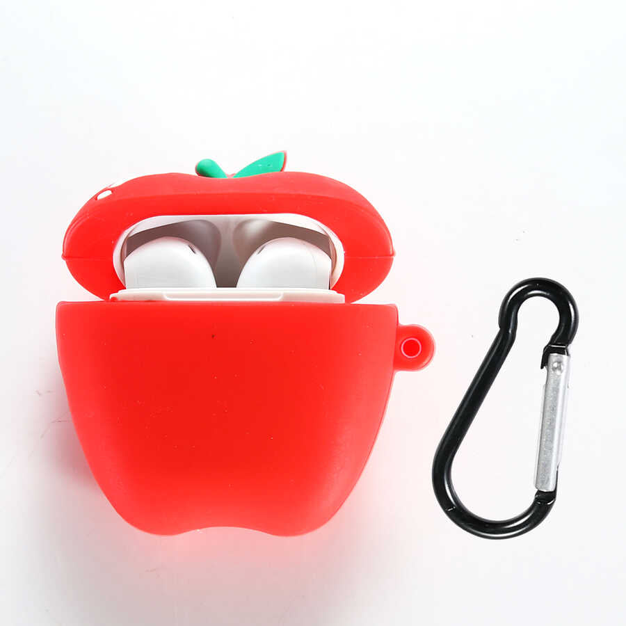 Apple Airpods Uyumlu Kılıf Zore Airbag 12 Silikon No5