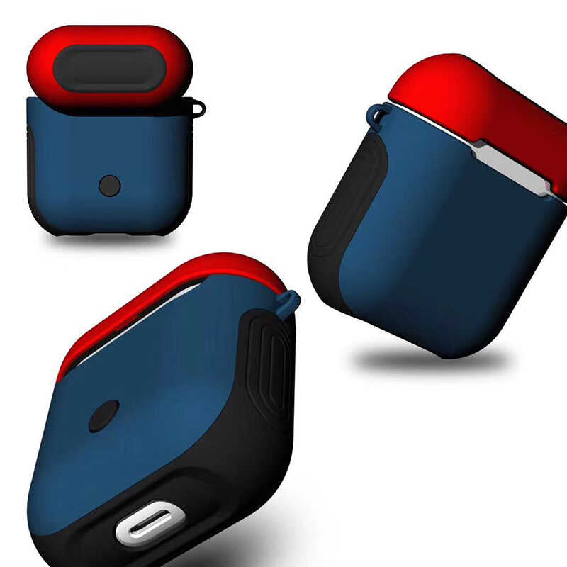 Apple Airpods Uyumlu Kılıf Zore Shockproof Silikon