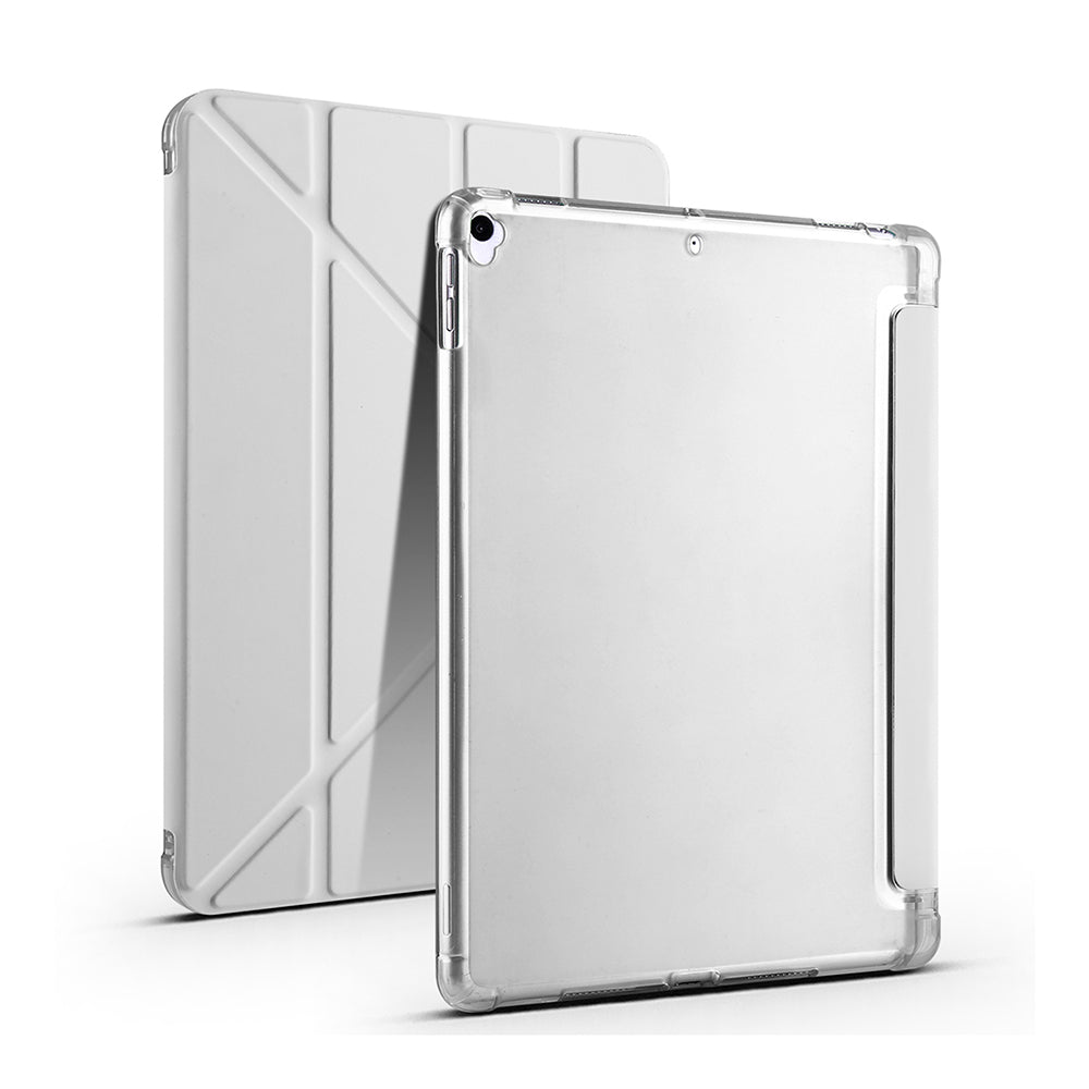 Apple iPad 10.2 (8.Nesil) Uyumlu Kılıf Zore Tri Folding Kalem Bölmeli Standlı Kılıf