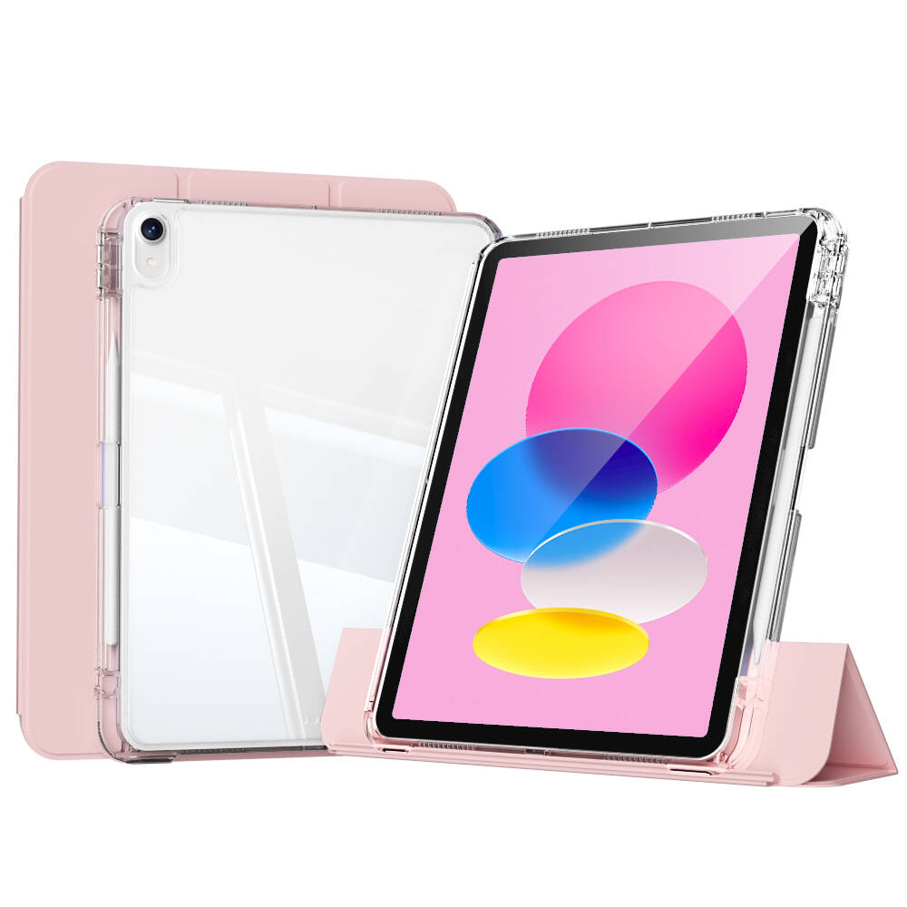 Apple iPad 10.9 2022 (10.Nesil) Uyumlu Kılıf Magnetik Ayrılabilen Airbagli Zore Sliding Tablet Kılıfı
