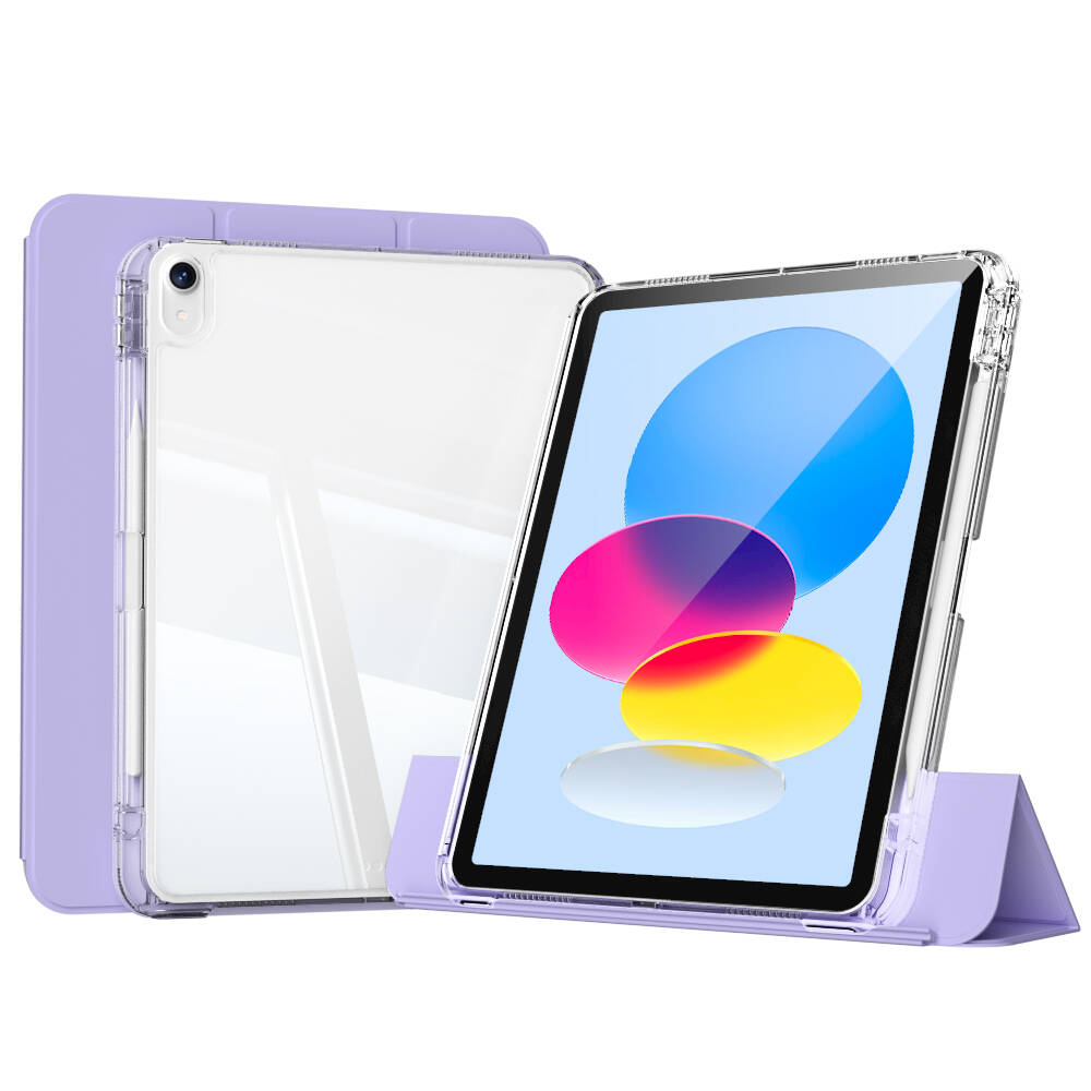 Apple iPad 11.Nesil 2025 Uyumlu Kılıf Magnetik Ayrılabilen Airbagli Zore Sliding Tablet Kılıfı