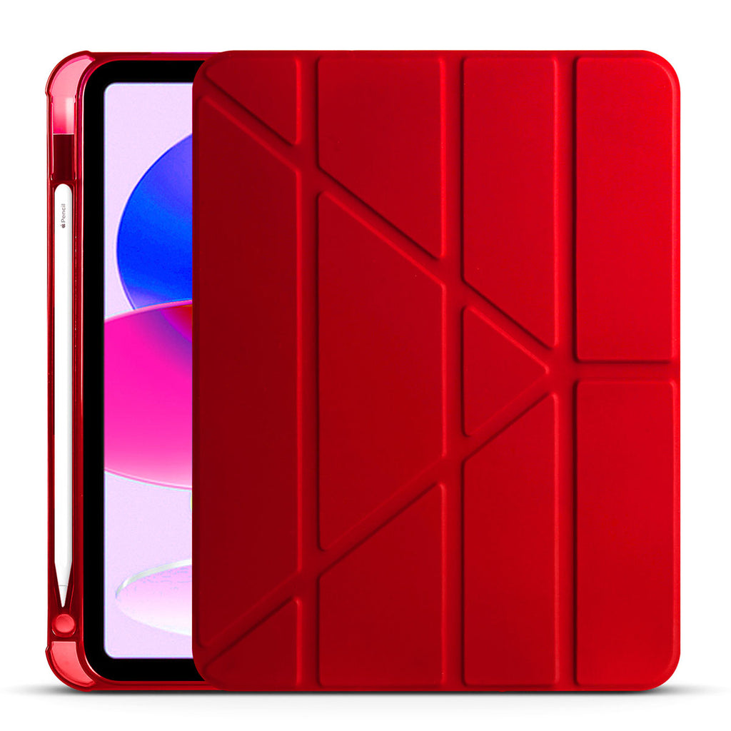 Apple iPad 11.Nesil 2025 Uyumlu Kılıf Zore Tri Folding Kalem Bölmeli Standlı Kılıf