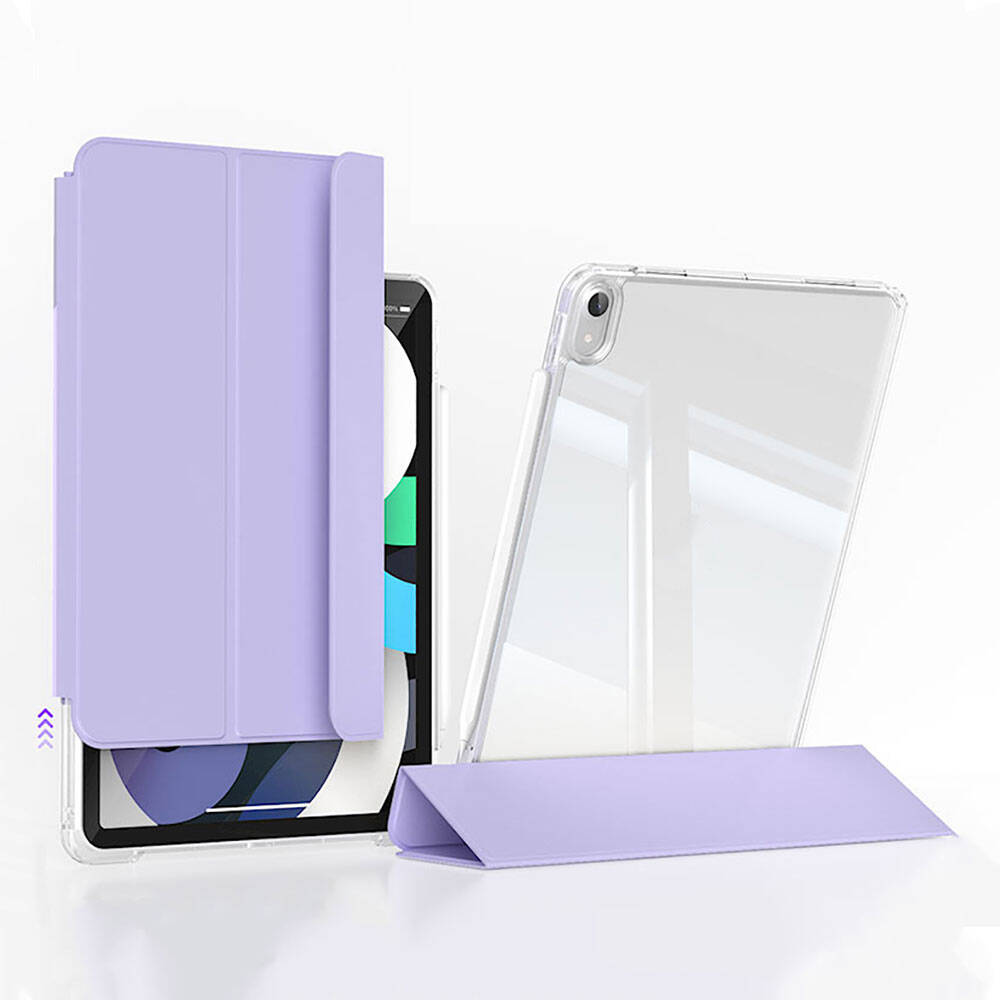 Apple iPad Air 11 2024 Uyumlu Kılıf Magnetik Ayrılabilen Airbagli Zore Sliding Tablet Kılıfı