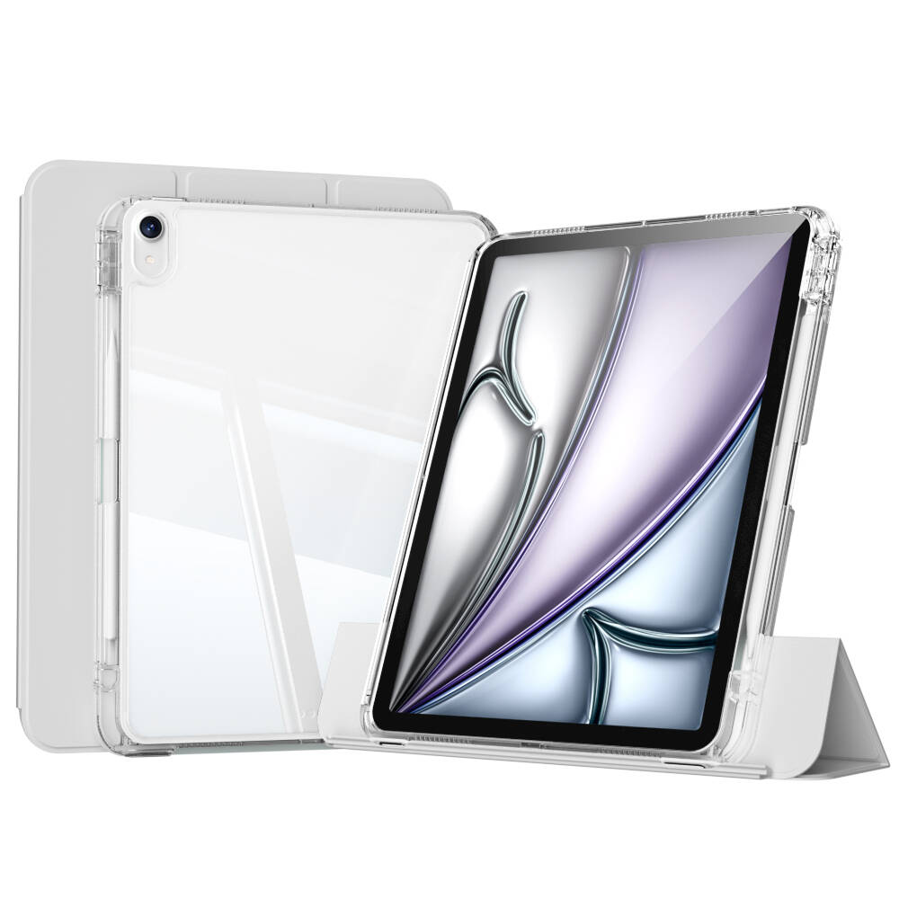Apple iPad Air 11 2024 Uyumlu Kılıf Magnetik Ayrılabilen Airbagli Zore Sliding Tablet Kılıfı