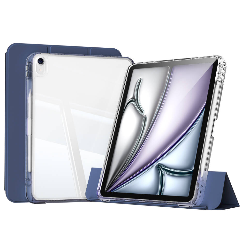Apple iPad Air 11 2024 Uyumlu Kılıf Magnetik Ayrılabilen Airbagli Zore Sliding Tablet Kılıfı