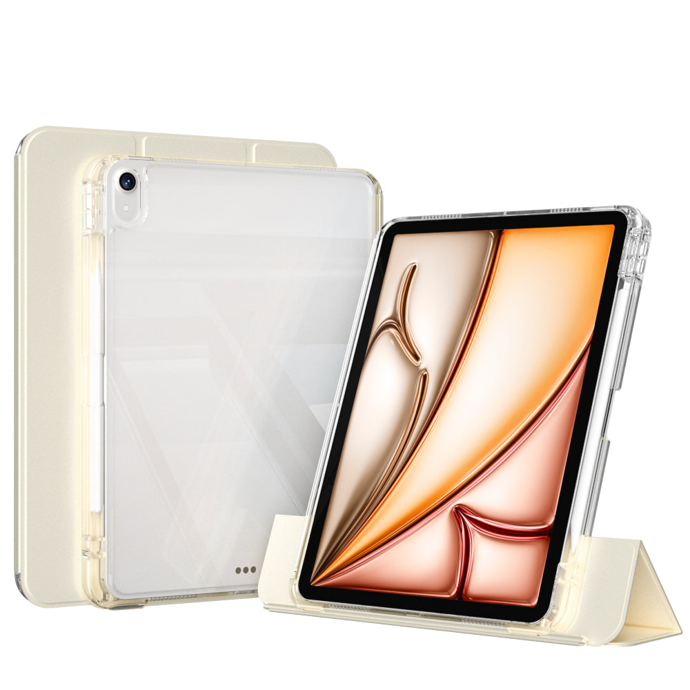 Apple iPad Air 11 2024 Uyumlu Kılıf Magnetik Ayrılabilen Airbagli Zore Sliding Tablet Kılıfı