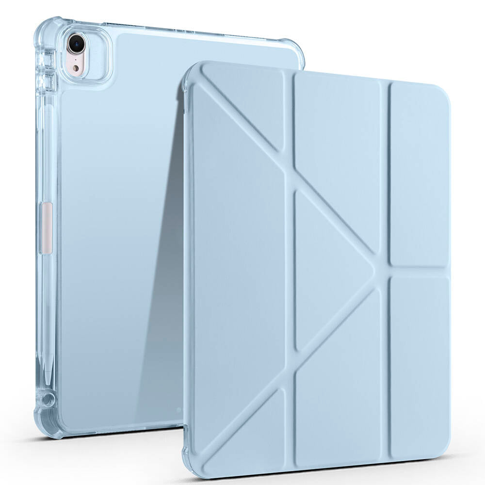 Apple iPad Air 11 2025 M3 Uyumlu Kılıf Zore Tri Folding Kalem Bölmeli Standlı Kılıf