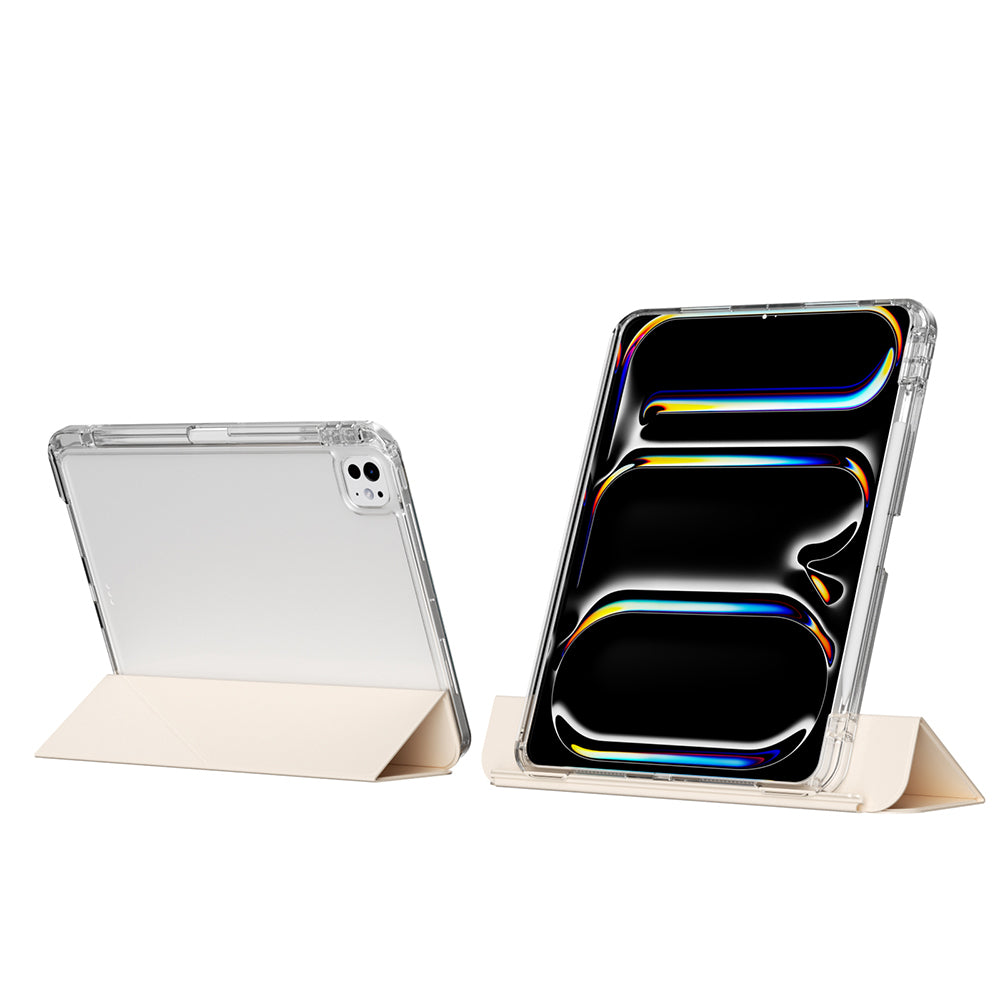 Apple iPad Air 13 2024 Uyumlu Kılıf Magnetik Ayrılabilen Airbagli Zore Sliding Tablet Kılıfı