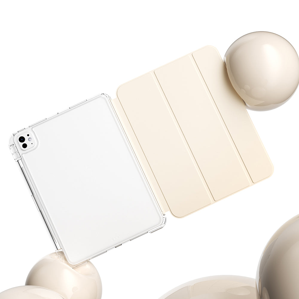 Apple iPad Air 13 2024 Uyumlu Kılıf Magnetik Ayrılabilen Airbagli Zore Sliding Tablet Kılıfı