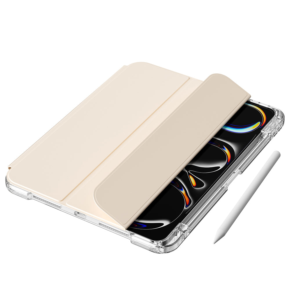 Apple iPad Air 13 2024 Uyumlu Kılıf Magnetik Ayrılabilen Airbagli Zore Sliding Tablet Kılıfı