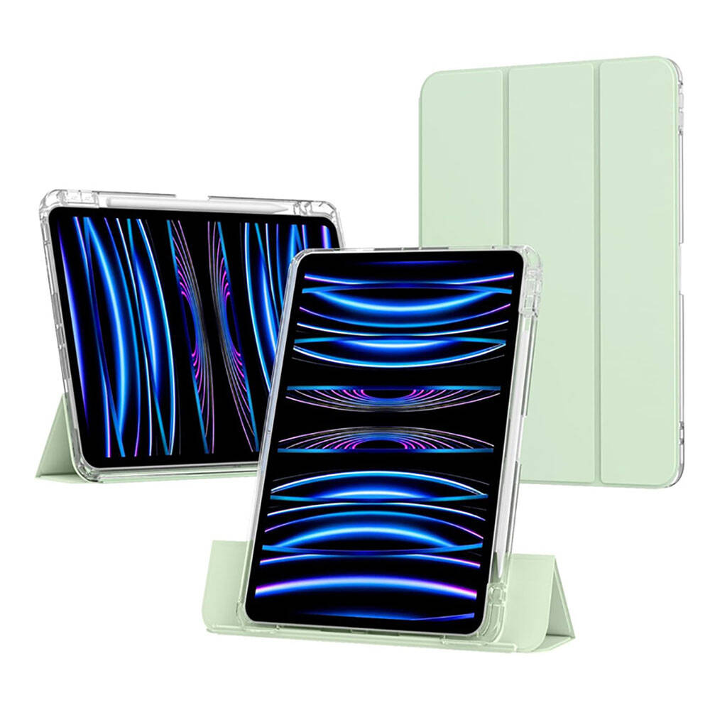 Apple iPad Air 13 2025 M3 Uyumlu Kılıf Magnetik Ayrılabilen Airbagli Zore Sliding Tablet Kılıfı