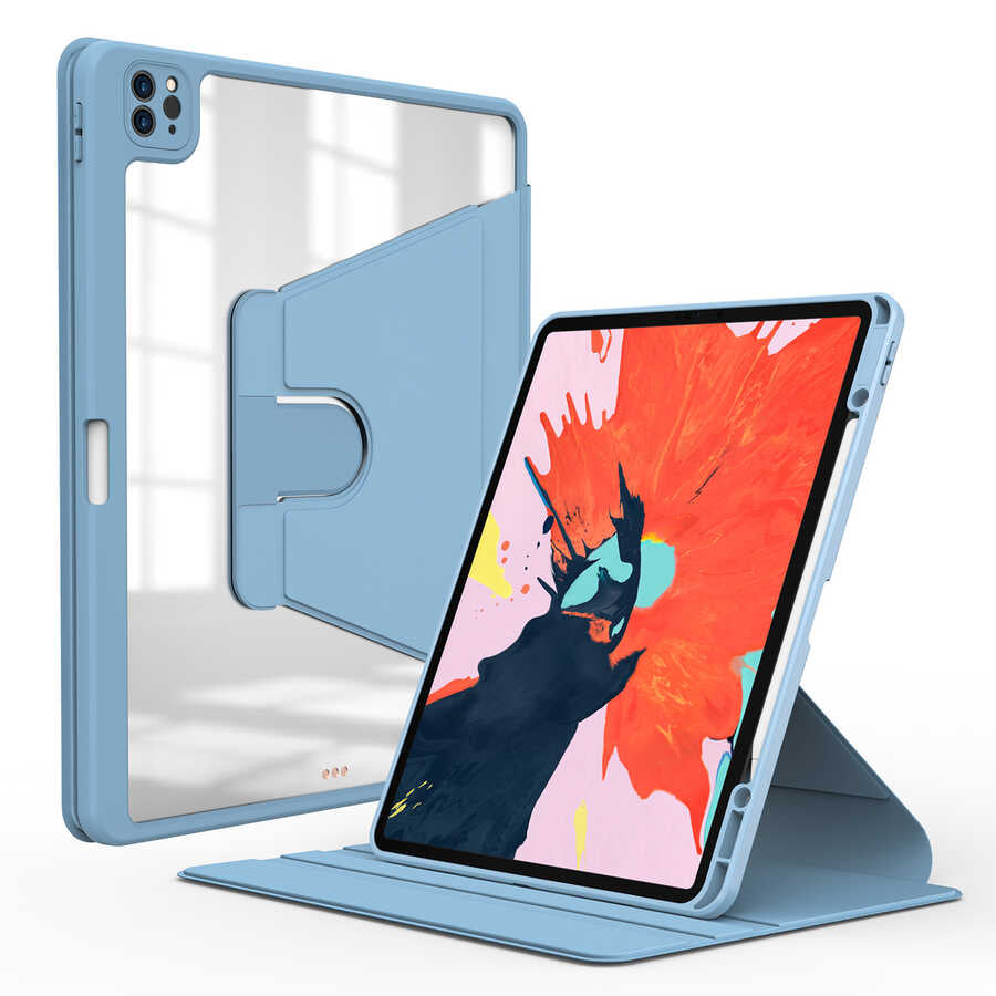 Apple iPad Pro 11 2020 (2.Nesil) Uyumlu Kılıf Zore Nayn Dönebilen Standlı Kılıf