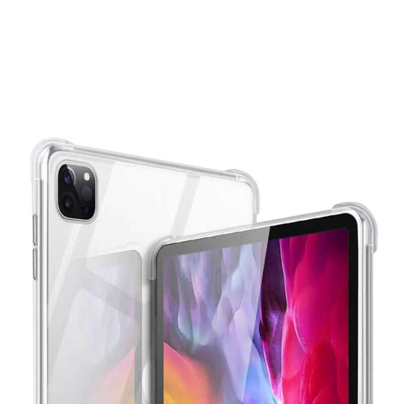 Apple iPad Pro 12.9 2020 (4.Nesil) Uyumlu Kılıf Zore Tablet Nitro Anti Shock Silikon Kapak
