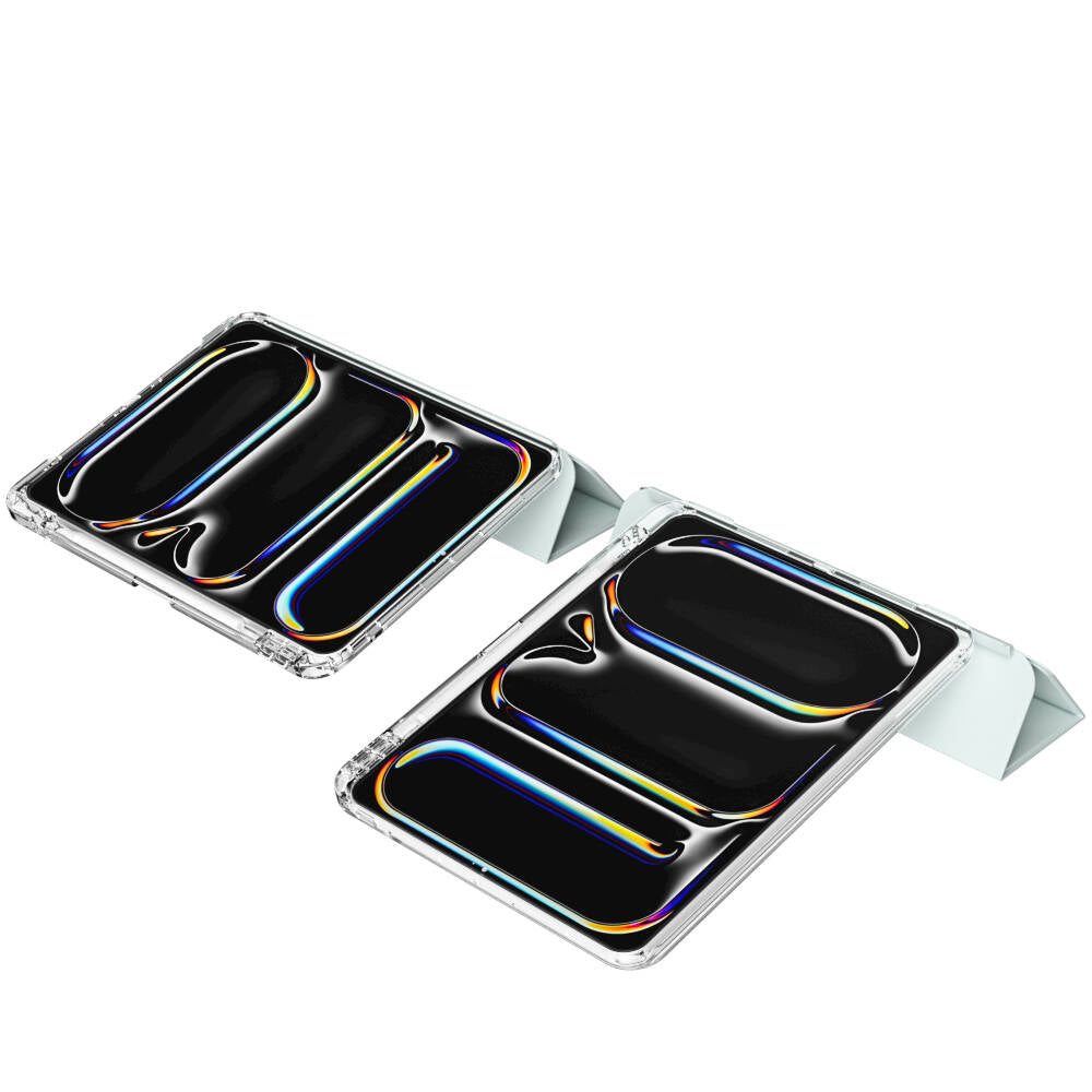 Apple iPad Pro 13 2024 Uyumlu Kılıf Magnetik Ayrılabilen Airbagli Zore Sliding Tablet Kılıfı
