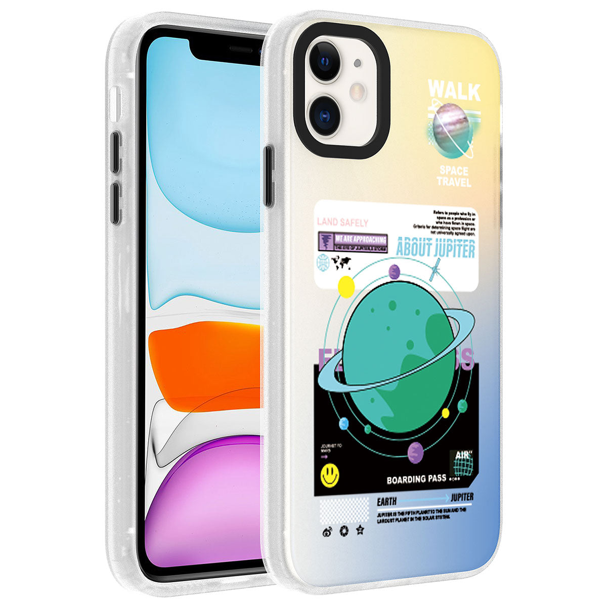 Apple iPhone 11 Uyumlu Kılıf Desenli Zore Dragon Sert Kapak