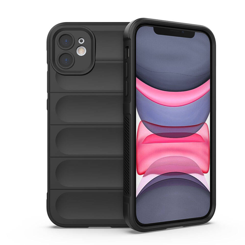 Apple iPhone 11 Uyumlu Kılıf Esnek TPU Oyuklu Arka Yüzey Tasarımlı Zore Etnik Silikon Kapak