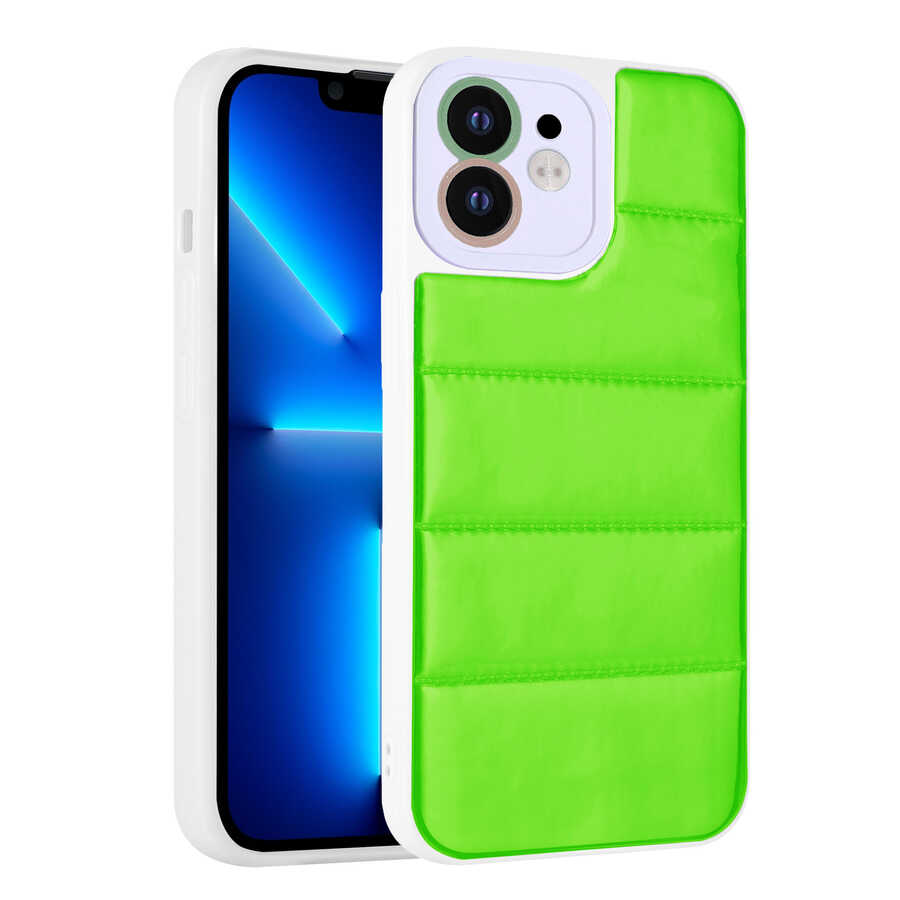 Apple iPhone 11 Uyumlu Kılıf Kamera Korumalı Airbagli Renkli Zore Seksek Kapak