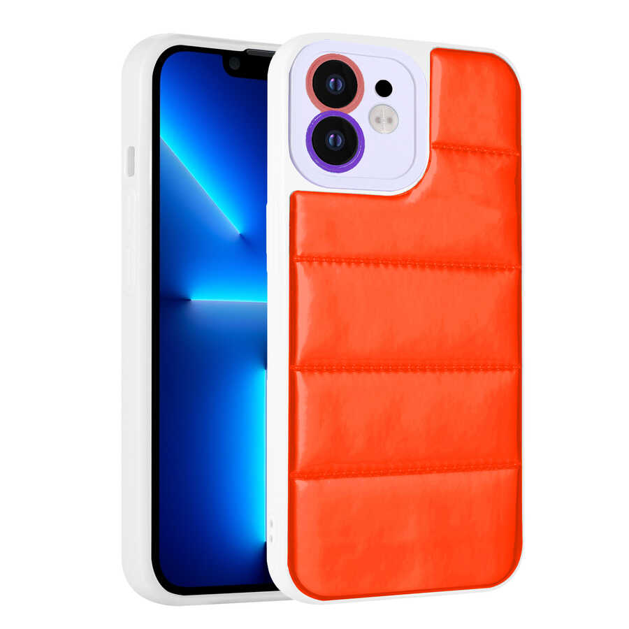 Apple iPhone 11 Uyumlu Kılıf Kamera Korumalı Airbagli Renkli Zore Seksek Kapak
