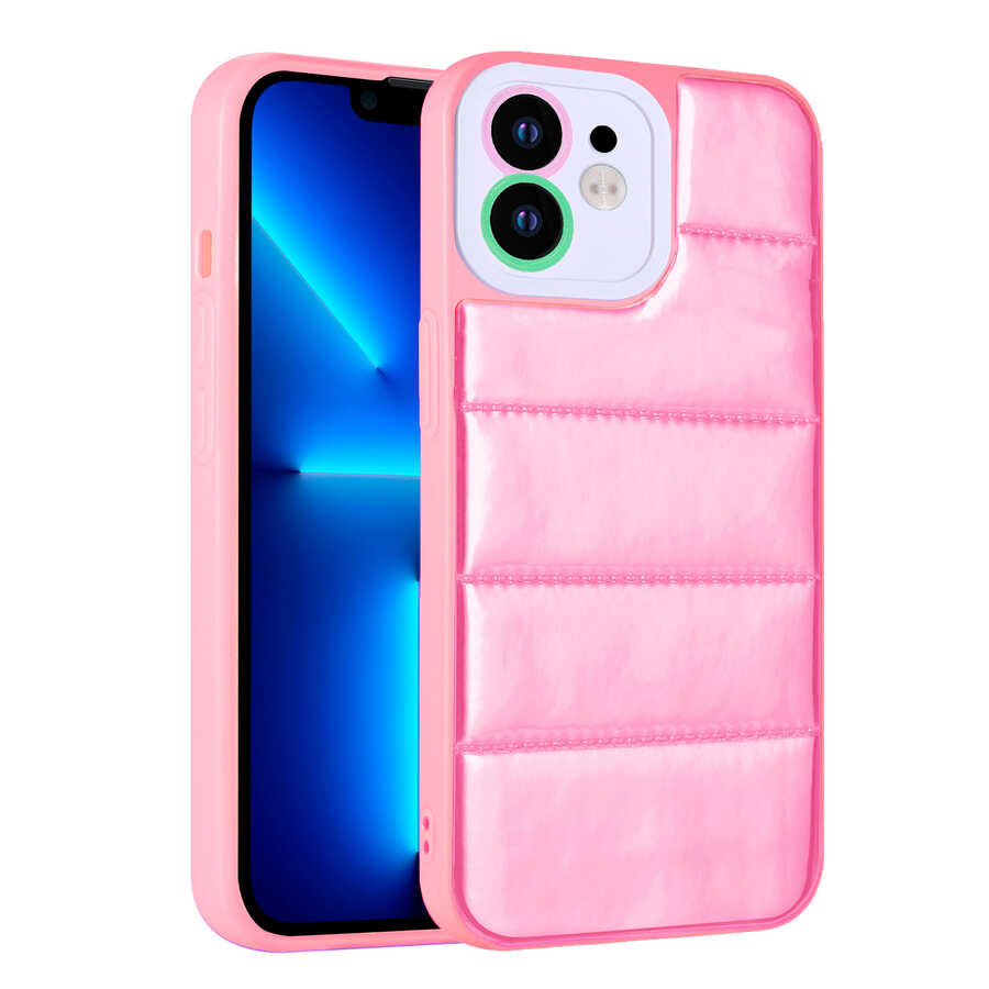 Apple iPhone 11 Uyumlu Kılıf Kamera Korumalı Airbagli Renkli Zore Seksek Kapak