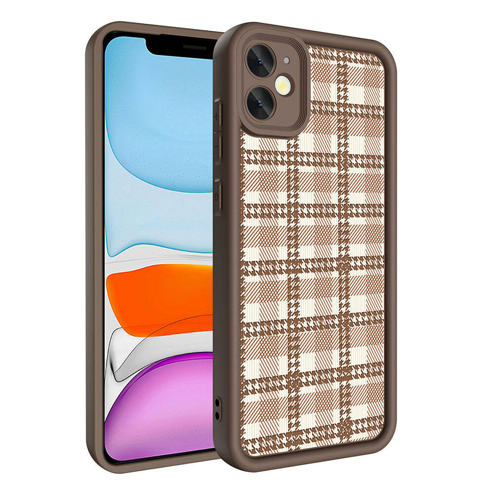 Apple iPhone 11 Uyumlu Kılıf Kamera Korumalı Baskılı Arka Yüzey Zore Klas Kapak