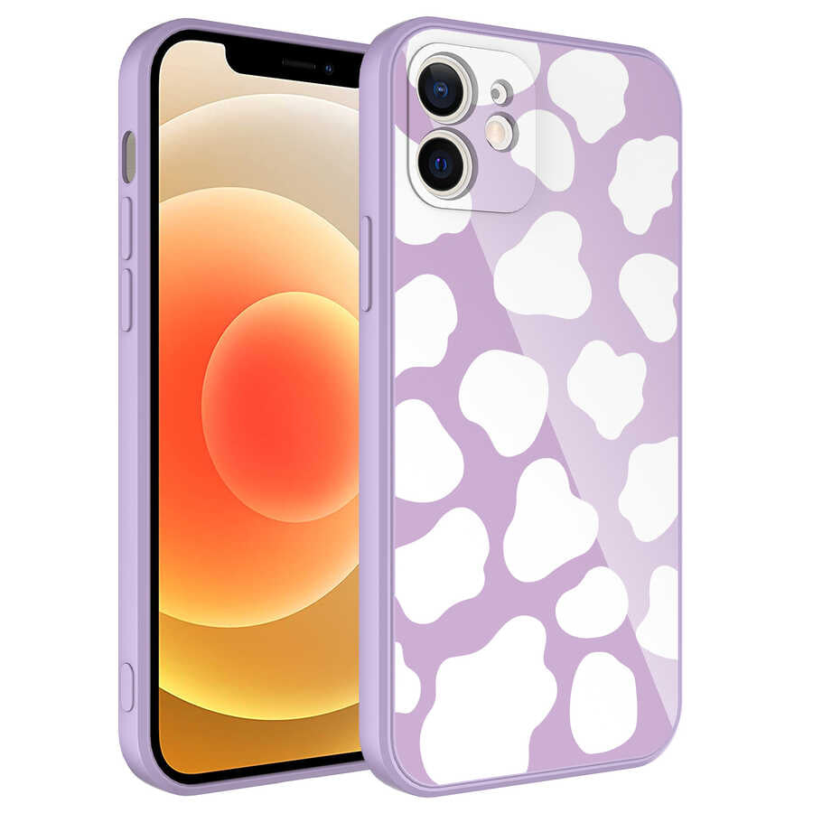 Apple iPhone 11 Uyumlu Kılıf Kamera Korumalı Desenli Sert Silikon Zore Epoksi Kapak