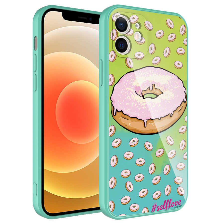 Apple iPhone 11 Uyumlu Kılıf Kamera Korumalı Desenli Sert Silikon Zore Epoksi Kapak