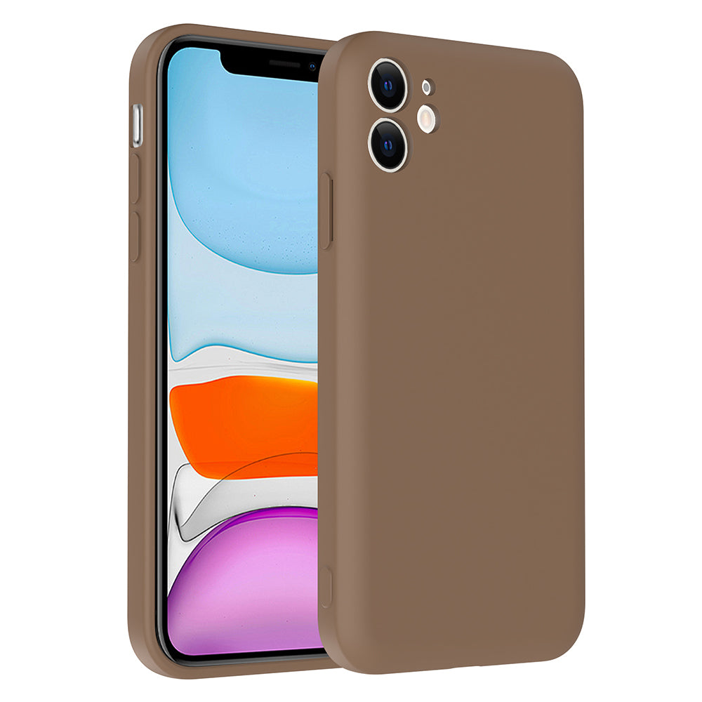 Apple iPhone 11 Uyumlu Kılıf Kamera Korumalı Kartlık Hazneli Zore Vitra Kapak
