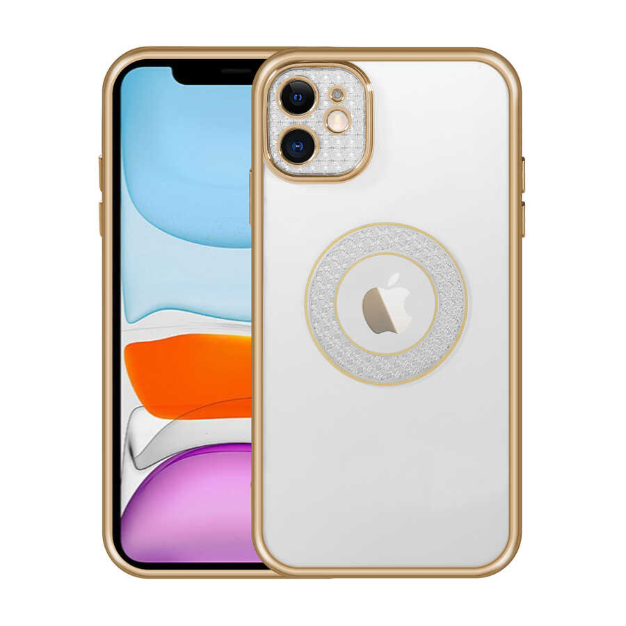 Apple iPhone 11 Uyumlu Kılıf Kamera Korumalı Logo Gösteren Zore Esta Kapak