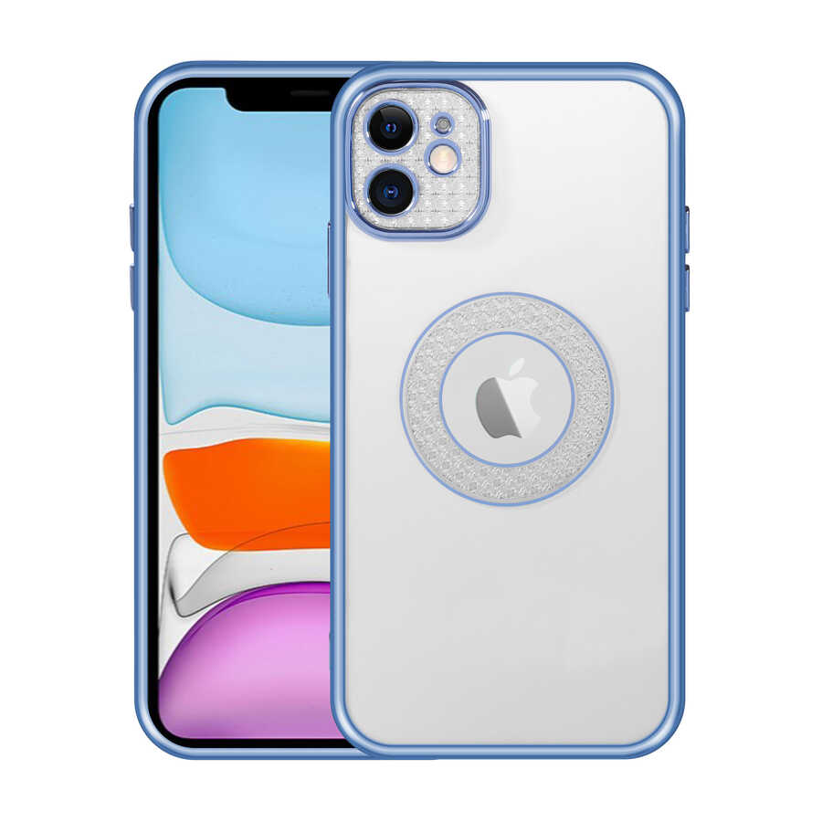 Apple iPhone 11 Uyumlu Kılıf Kamera Korumalı Logo Gösteren Zore Esta Kapak