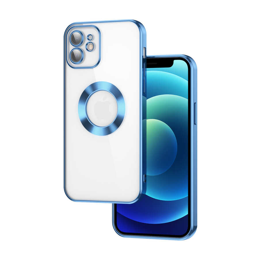 Apple iPhone 11 Uyumlu Kılıf Kamera Korumalı Logo Gösteren Zore Omega Kapak