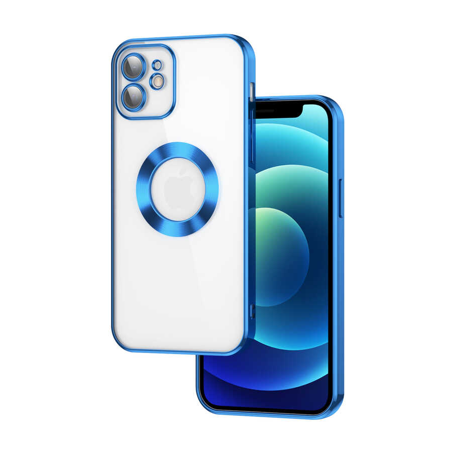 Apple iPhone 11 Uyumlu Kılıf Kamera Korumalı Logo Gösteren Zore Omega Kapak