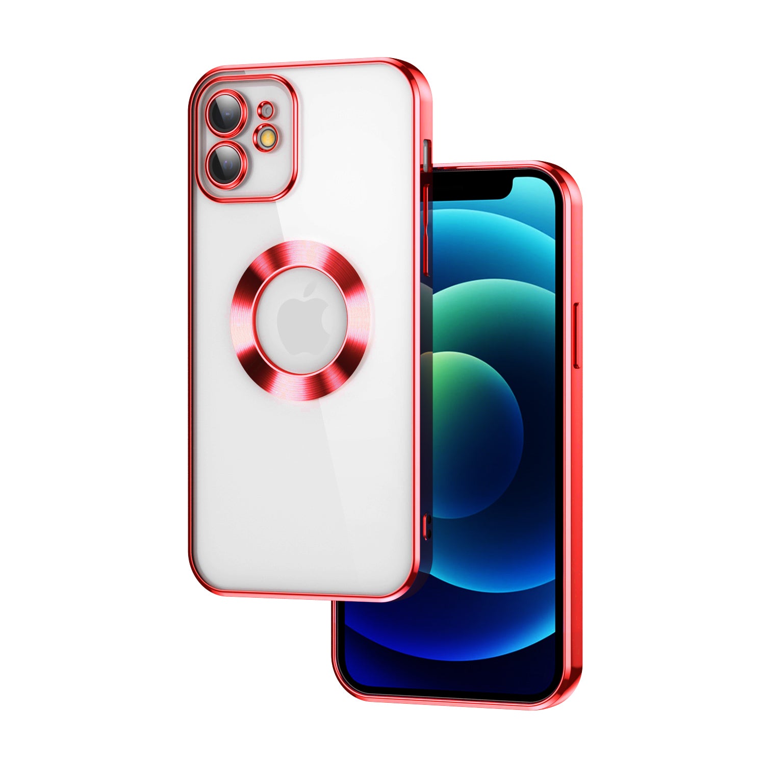 Apple iPhone 11 Uyumlu Kılıf Kamera Korumalı Logo Gösteren Zore Omega Kapak