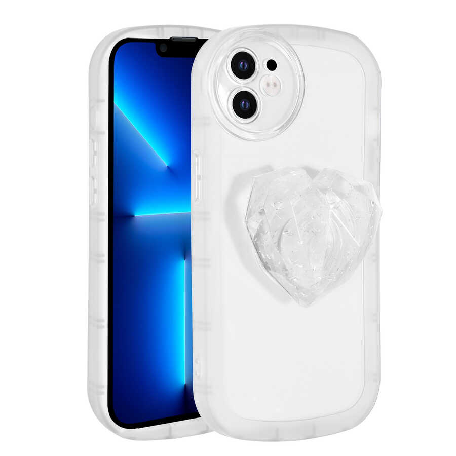 Apple iPhone 11 Uyumlu Kılıf Kamera Korumalı Pop Soketli Renkli Zore Ofro Kapak