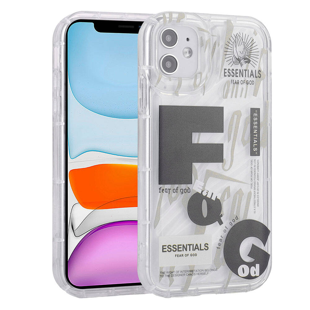 Apple iPhone 11 Uyumlu Kılıf Kamera Korumalı Renkli Airbag Çerçeveli Zore Perla Kapak