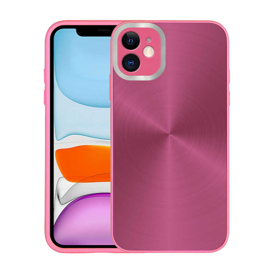 Apple iPhone 11 Uyumlu Kılıf Kamera Korumalı Sert Zore Desa Kapak