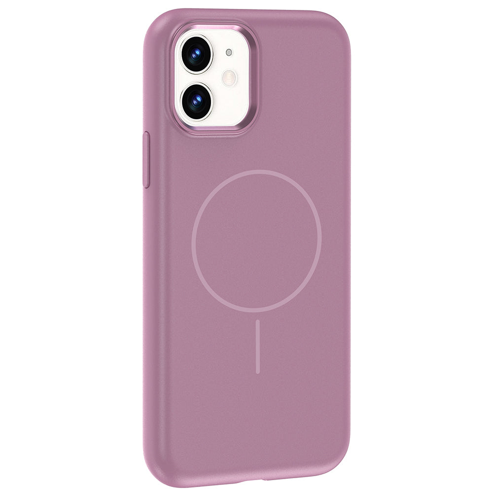 Apple iPhone 11 Uyumlu Kılıf M-Safe Şarj Özellikli Metal Kamera Çerçeveli Zore Edi Silikon Kapak