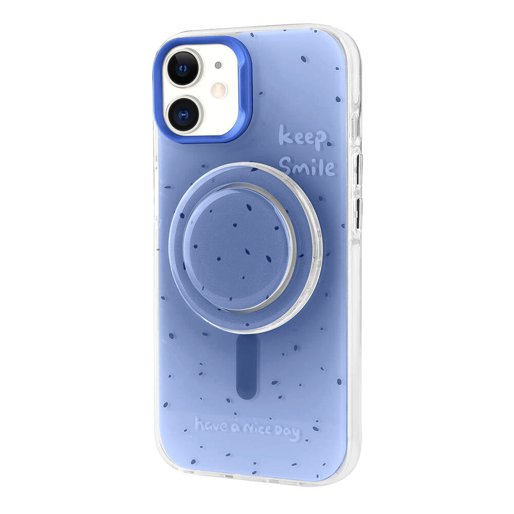 Apple iPhone 11 Uyumlu Kılıf M-safe Şarj Özellikli Tak-Çıkar Pop Soketli Zore Tiktok Kapak