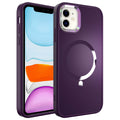Apple iPhone 11 Uyumlu Kılıf M-safe Wireless Şarj Özellikli Zore Stil Kapak