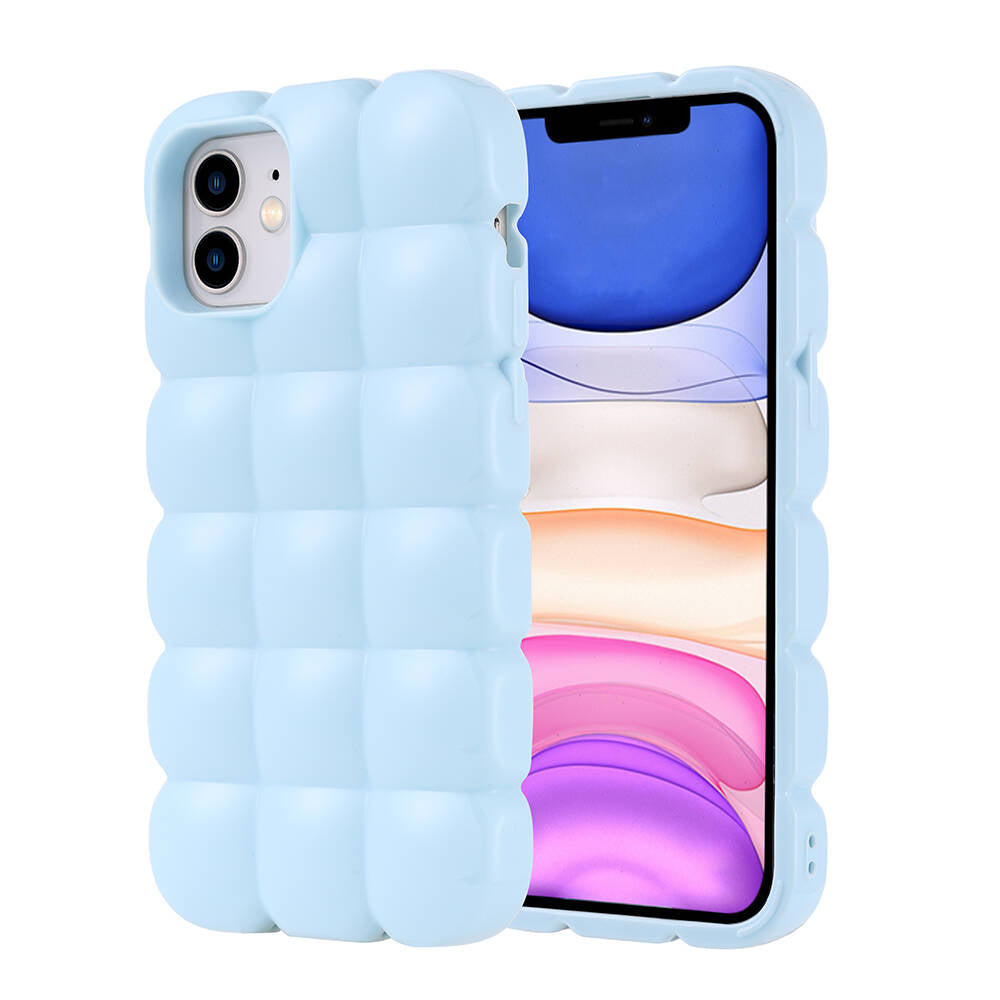 Apple iPhone 11 Uyumlu Kılıf Parlak Esnek Silikon Zore Dom Dom Kapak