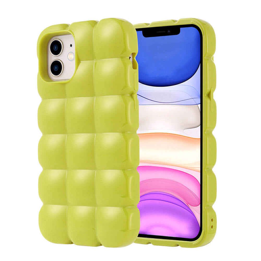 Apple iPhone 11 Uyumlu Kılıf Parlak Esnek Silikon Zore Dom Dom Kapak