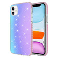 Apple iPhone 11 Uyumlu Kılıf Parlak Renk Geçişli Zore Velle Kapak