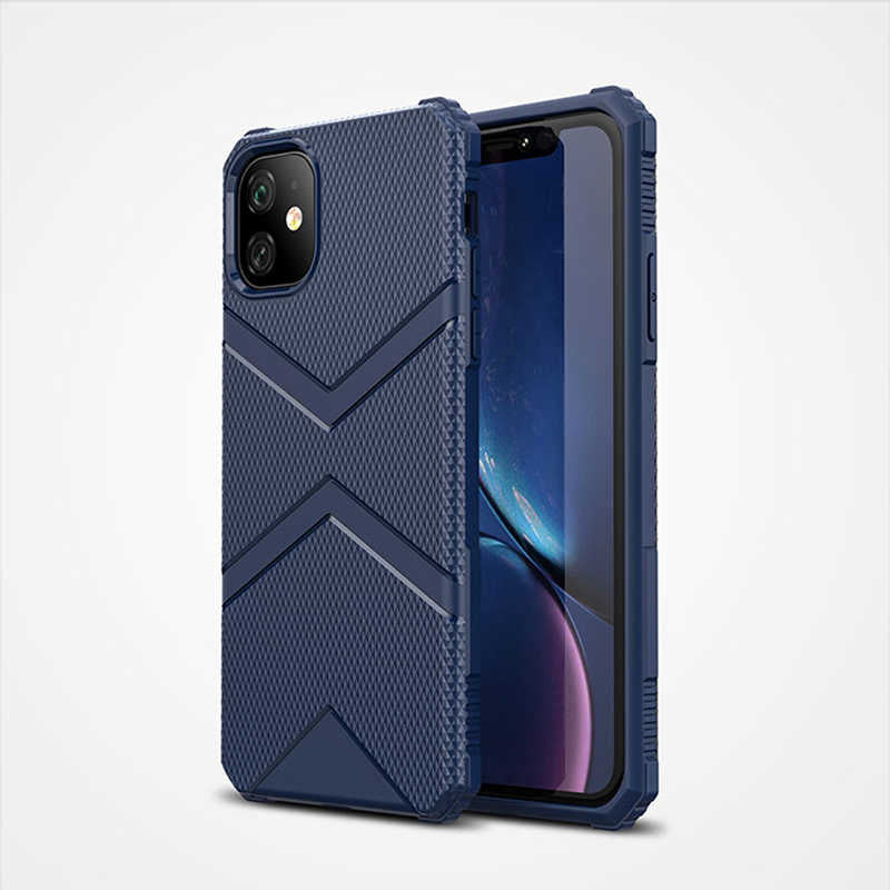 Apple iPhone 11 Uyumlu Kılıf Zore Hank Silikon