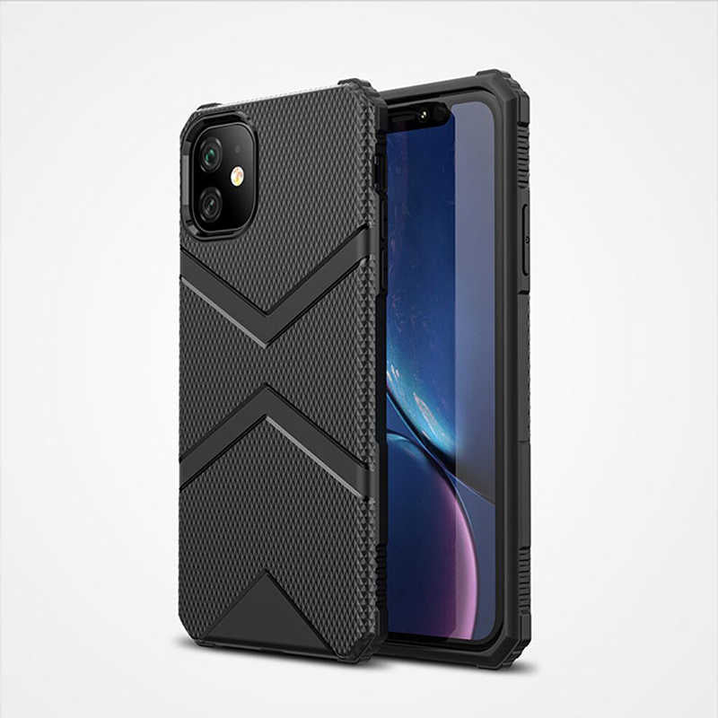 Apple iPhone 11 Uyumlu Kılıf Zore Hank Silikon