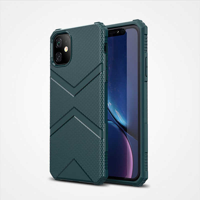 Apple iPhone 11 Uyumlu Kılıf Zore Hank Silikon