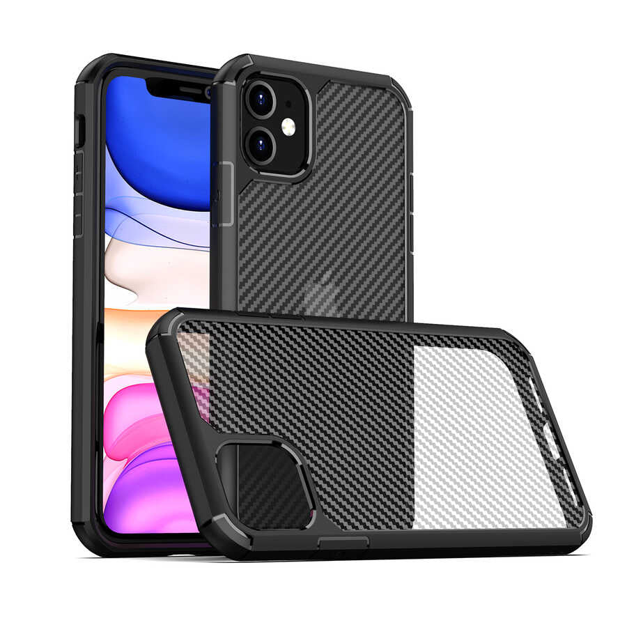 Apple iPhone 11 Uyumlu Kılıf Zore İnoks Kapak