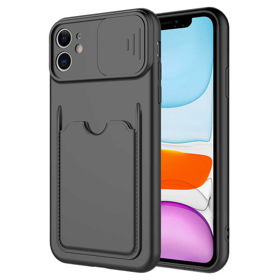 Apple iPhone 11 Uyumlu Kılıf Zore Kartix Kapak