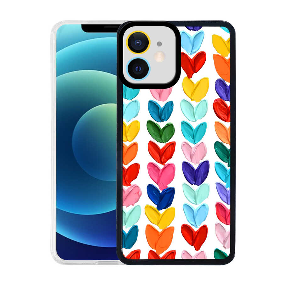 Apple iPhone 11 Uyumlu Kılıf Zore M-Fit Desenli Kapak